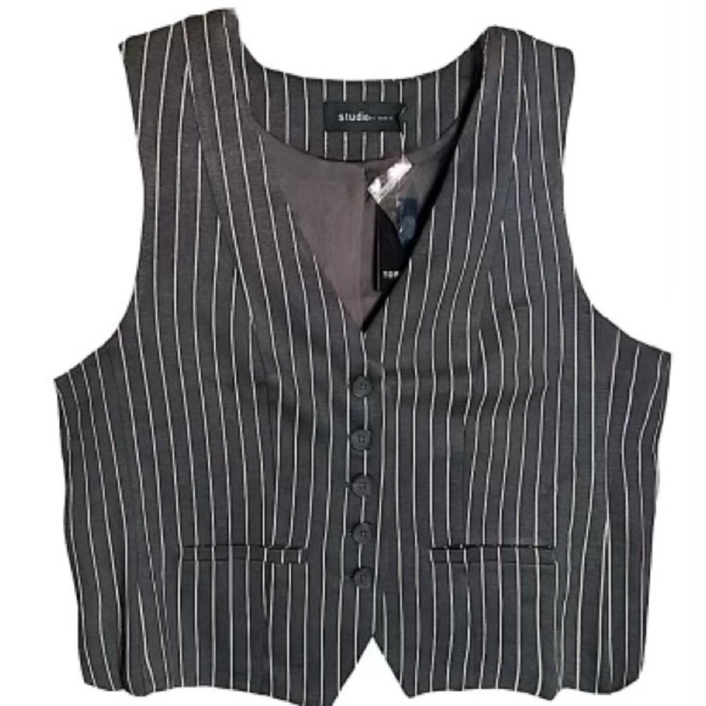 NWT Torrid Studio Luxe Ponte Tailored Vest